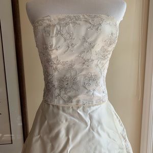 One of a kind designer Michelle Roth Wedding gown